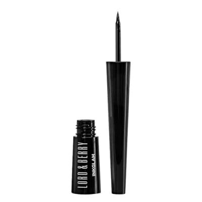 Imagen de Lord &amp; Berry Inkglam Waterproof, Smudgeproof Long Lasting Liquid Eyeliner with Patent Finish, Quick Drying Precise Application, Eye Liner for Fine and Bold Lines Black