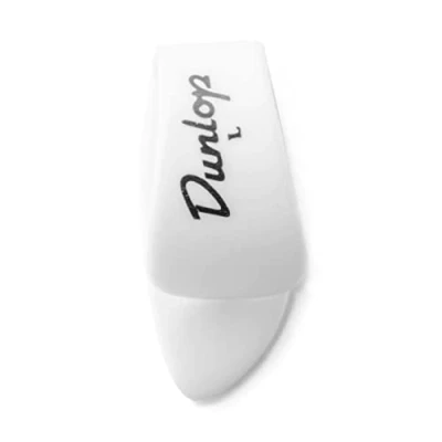 Imagen de JIM DUNLOP Púas Pulgares Blancos Grandes Saco de 4 Grande