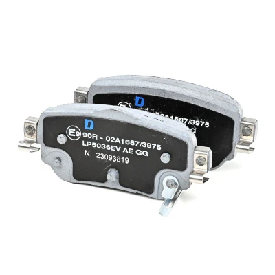 Imagen de DELPHI LP5036EV Juego de pastillas freno Chapa antichirridos con accesorios