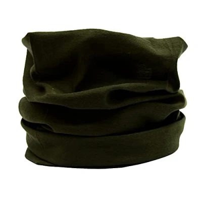 Imagen de Unisex Sin costuras Multifuncional Headwear Bandana Scarf Tubo elástico Magic Headband Gaiter Balaclava Snood Face Mask UV Residence (ejercito verde)