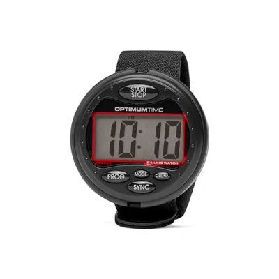 Imagen de Optimum Time Reloj de Vela y Ligera Series 3 OS3 Exclusiva edición en Negro 311 Unisex Ángulo visión Ajustable