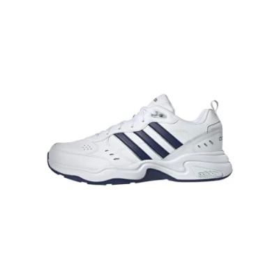 Imagen de adidas Strutter, Zapatillas de Gimnasia Hombre, White Dark Blue Matte Silver, 44 2/3 EU