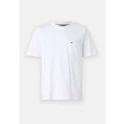 Imagen de Tommy Hilfiger Essential Solid Pocket TEE Camiseta básica, Hombre, Talla: XS, White