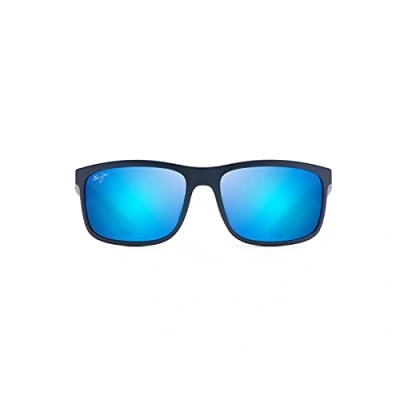 Imagen de Maui Jim HUELO Gafas, Matte Blue, 58/18/135 Unisex Adultos