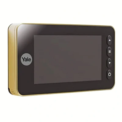 Imagen de Yale Mirilla electrónica digital Autoimaging 45 5800 1443 00 0211 Plata, captura de imagen/vídeo, timbre incorporado, vista en vivo, detección movimiento
