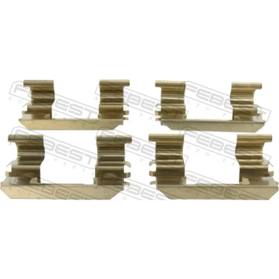 Imagen de Kit d&#039;accessoires, plaquette de frein à disque FEBEST 0803 S13F