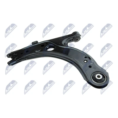 Imagen de NTY ZWD VW 038A Barra oscilante, suspensión de ruedas sin rótula suspensión/carga Eje delantero, izquierda Brazo oscilante transversal