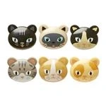 Imagen de Kikkerland Cat Bag Clips Set of 6 (BC45 A)