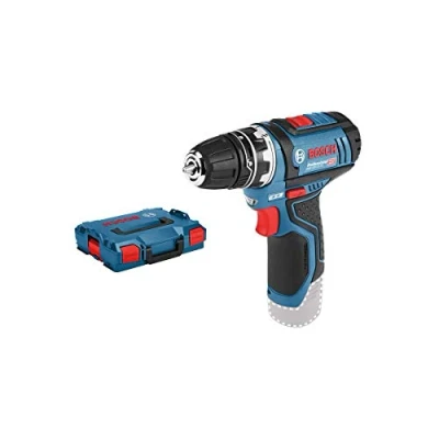 Imagen de Bosch Professional Atornillador a Batería 12V, 1 Cabezal FlexiClick, sin Batería, en L Box, Azul, 30 Nm