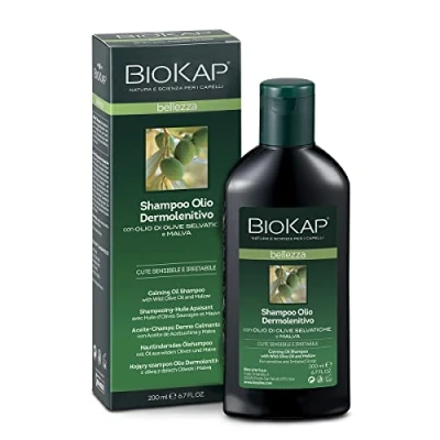 Imagen de Biokap Champu Dermo Calmante With Wild Olive Oil And Mall 200 ml g
