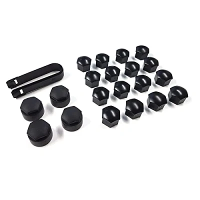 Imagen de Skoda 000071215N01C Tapas para Tornillos de Rueda, Color Negro Mate