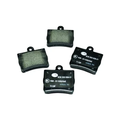 Imagen de HELLA 8DB 355 008 311 Juego de pastillas freno no preparado para indicador desgaste MERCEDES BENZ: Clase C Berlina, E Coupé
