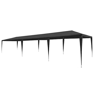 Imagen de vidaXL Carpa para Celebraciones PE Gris Antracita 3x9m Cenador de Exteriores