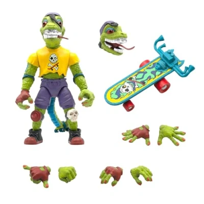 Imagen de SUPER7 TMNT Ultimates Wave 4: Figura de acción Mondo Gecko