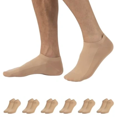 Imagen de Calzitaly PACK 6 Pairs Microfiber Calcetines, Talla: 35 40, Nude