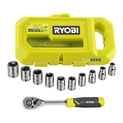Imagen de RYOBI RHRS10PC Caja de 1/4 pulgadas y destornillador (10 unidades)