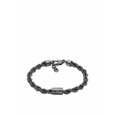 Imagen de Armani Exchange Pulsera de acero inoxidable para hombre, AXG0164060