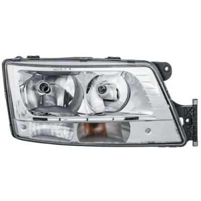 Imagen de HELLA 1EH 354 987 161 Faros derecha PY21W, LED, H7/H7 Halógena, LED 24V para circulación por la