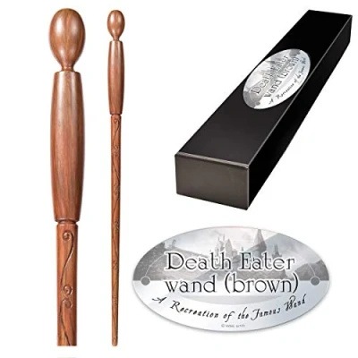 Imagen de The Noble Collection Death Eater Character Wand (marrón)