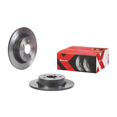 Imagen de BREMBO 08.B601.1X Disco de freno 280 11 5 macizo, perforado revestido FORD: KUGA 2, C Max Tourneo Connect / Grand V408 Familiar
