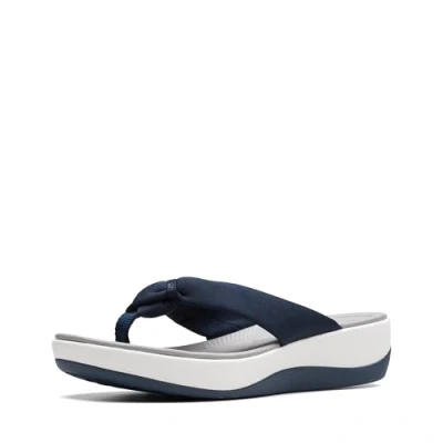 Imagen de CLARKS Women&#039;s Arla Glison Platform, Blue Heather Fabric, 7 Medium US