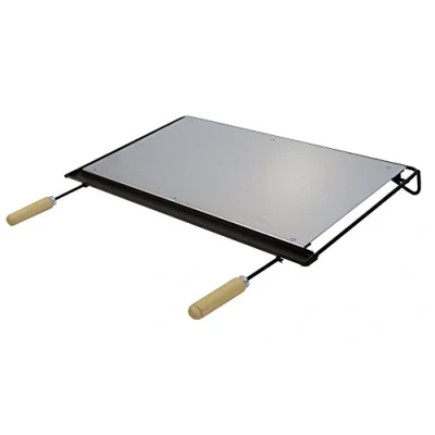 Imagen de Imex El Zorro Plancha para barbacoa, inox, 68 x 41 cm, GRIS, 71635