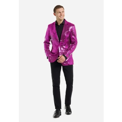 Imagen de Suitmeister Sequins Chaqueta de traje, Hombre, Talla: Large, Pink