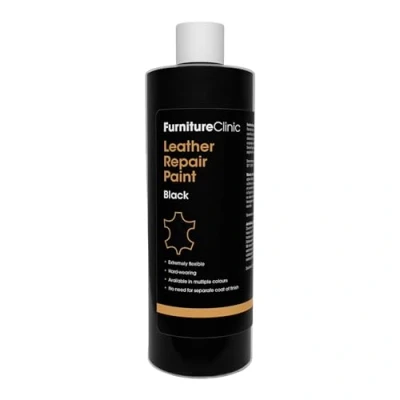 Imagen de Pintura para reparar la piel, color negro y todo en uno, teñir restaurar, varios tamaños, 500 ml