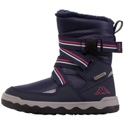 Imagen de Kappa Código de Estilo: 261061k Fonki II Tex K Girls, Botas para Nieve, Azul Marino, Rosa, 25 EU
