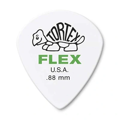 Imagen de JIM DUNLOP Púas 0,88mm Tortex Flex Jazz III Saco de 12
