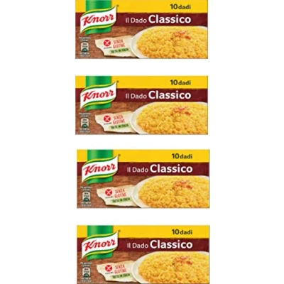 Imagen de Knorr: &quot;Classico&quot; Cubos de caldo sabor clásico, paquete 4 cajas 10 cubos, g cada cubo