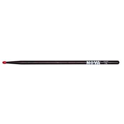 Imagen de Vic FIrth Baquetas NOVA 7AN Punta de Nailon color negra