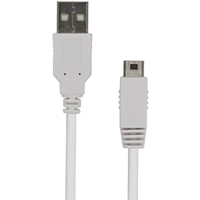 Imagen de WICAREYO Cable de carga USB para Wii U Gamepad, alimentación 1,2 m Gamepad