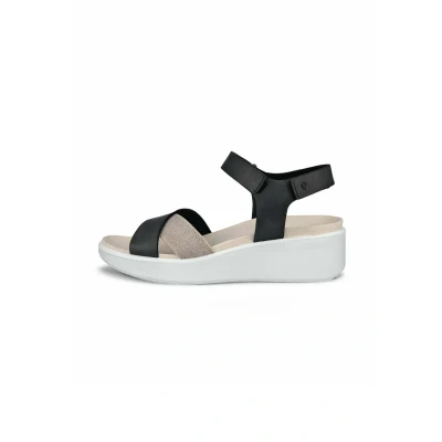 Imagen de ECCO Flowt LX W Sandalias de cuña, Mujer, Talla: 37, Black Zapatos