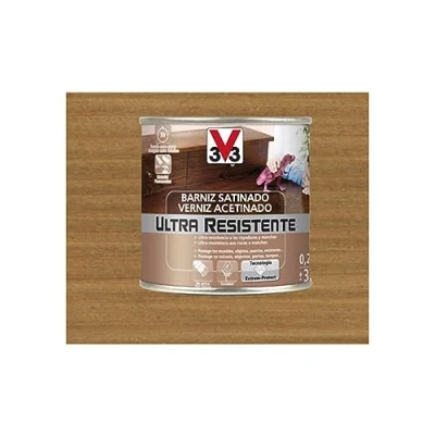 Imagen de BARNIZ INTERIOR ULTRA RESISTENTE SATINADO 250ML ROBLE OSCURO