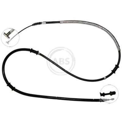 Imagen de A.B.S. K18118 Cable de Freno Mano 2081 Discos para vehíc. con volante a la izquierda FIAT: Multipla