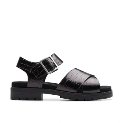 Imagen de Clarks Orinoco Cross, Sandalia Mujer, Black, 41 EU