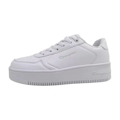 Imagen de Champion LOW CUT Rebound Platform Basketball Zapatillas, Mujer, Talla: 40, White Pu