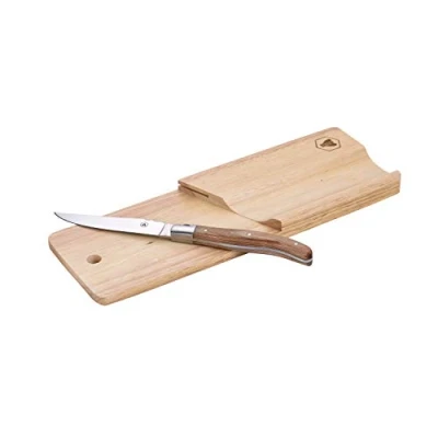Imagen de LAGUIOLE 40268160 Set DE Saucisson Tabla Y Cuchillo Madera, Wood, Multicolor