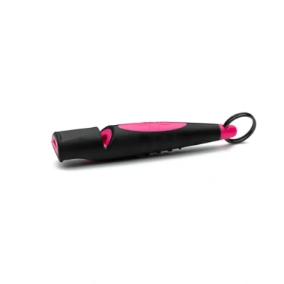 Imagen de ACME Silbato para perros No. 211,5 (actualización de 2023) Alpha Verison mejorado Ideal la devolución llamada Gran alcance Mango nuevo Frecuencia estandarizada (Black/DG Pink)