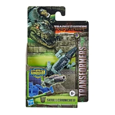 Imagen de Transformers Toys Rise of The Beasts Movie, Beast Alliance, Battle Masters Skullcruncher Figura de acción A partir 6 años, 3 pulgadas