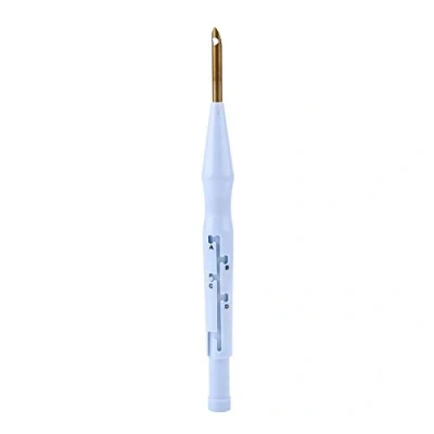 Imagen de Agujas de coser bordado ajustable Punch Needle Pen Tool para apliques adorno