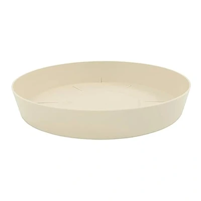 Imagen de Plastiken TES Plato Redondo, diámetro de 17 cm, Color Ecru