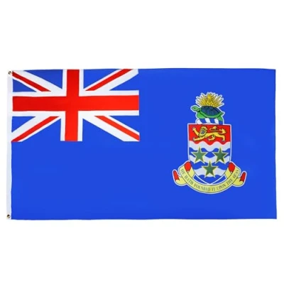 Imagen de AZ FLAG Bandera Islas Caimán 90x60 cm Caimanés 100% Poliéster Con Ojales de Metal integrados 50g Colores Vivos Y Resistente A La Decoloración