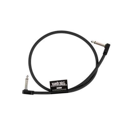 Imagen de Ernie Ball Cable de conexión flexible 61 cm, color negro, individual