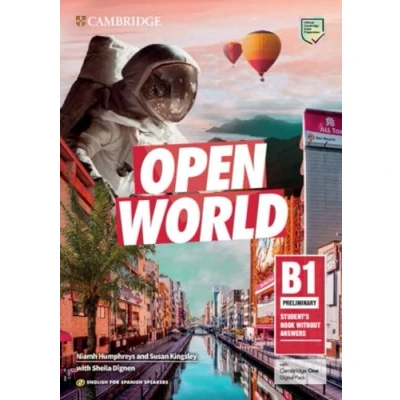Imagen de Open World Preliminary Student`s Book without Answers with Digital Pack English (Open for Spanish Speakers)