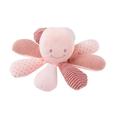 Imagen de Nattou LAPIDOU pulpo de actividad, Color rosa, 20 cm (Jollymex 879736)