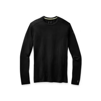 Imagen de Smartwool Classic Allseason Merino BASE Layer 1/4 ZIP Camiseta de manga larga, Hombre, Talla: XL, Black