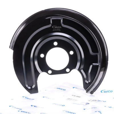 Imagen de VAICO V10 3905 Chapa Protectora de Disco Freno Eje trasero izquierda Original calidad