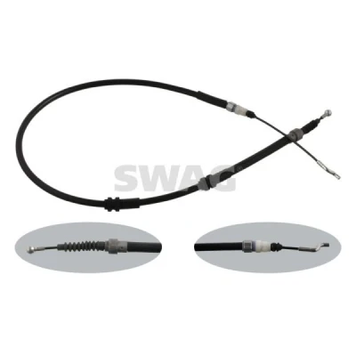 Imagen de SWAG 30 93 6352 Cable de Freno Mano Atrás izquierda, derecha 1303 VOLKSWAGEN: Transporter 5, Multivan 5 (7HM, Bus